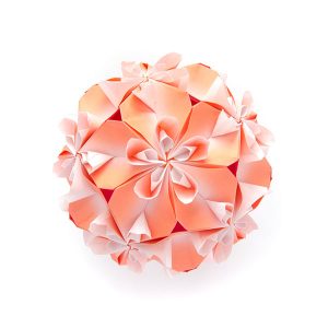 modular origami kusudama from the new origami book