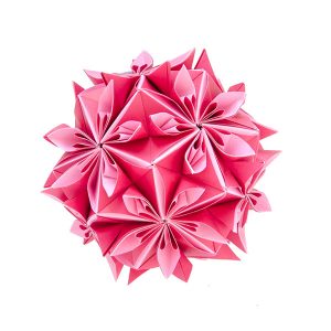 modular origami kusudama from the new origami book